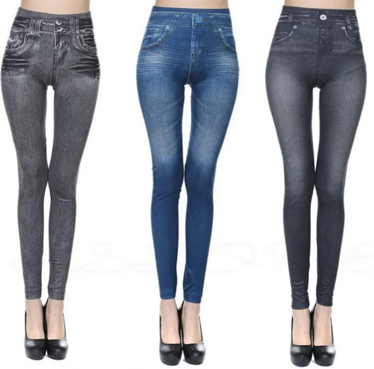 District Denim Leggings