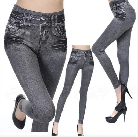 District Denim Leggings