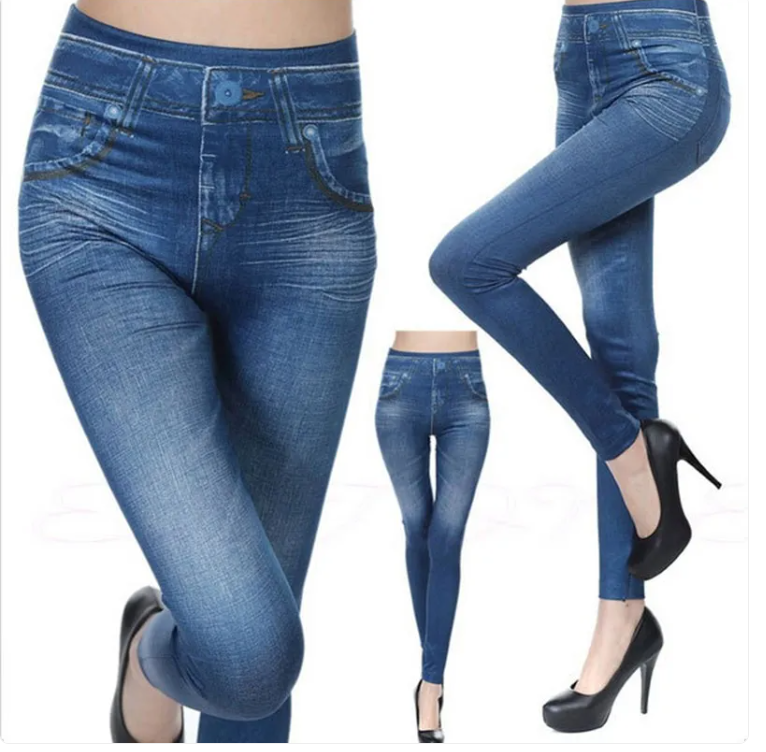 District Denim Leggings