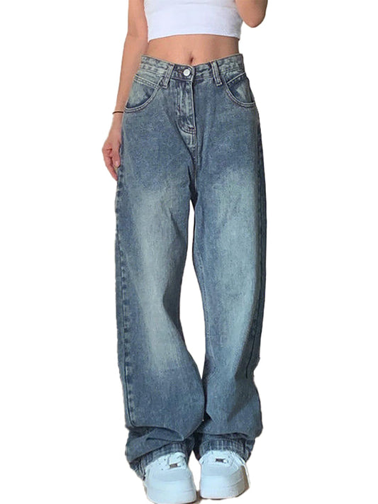 District Wide Leg Denim — Women's